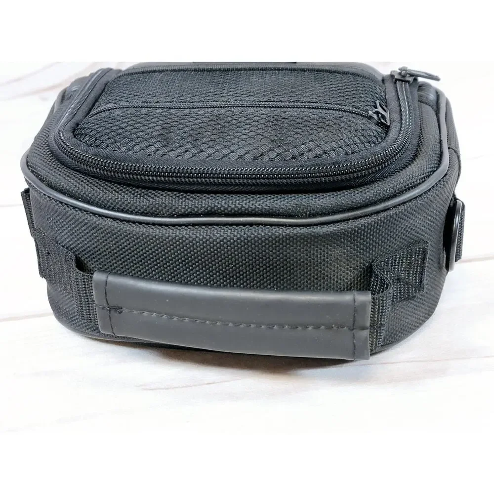 Mainstays Durable Essential Black Nylon Camera Bag w/ Functional Compartments